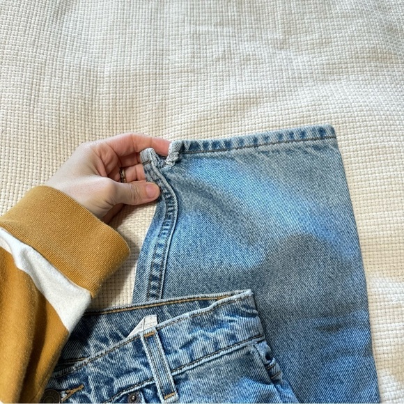 Vintage Orange Tab Levi’s Light Wash Tapered Leg High Rise 24 inch Waist - Picture 3 of 11
